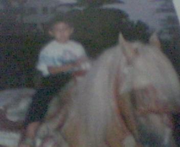 c'est moi et mon cheval